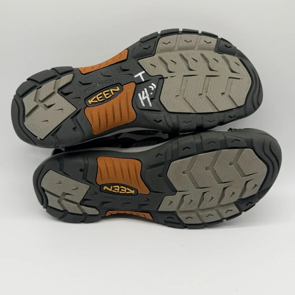 Keen Sandals Men's Sz 13 Black Newport H2 Closed Toe Water Hiking Sport Hybrid